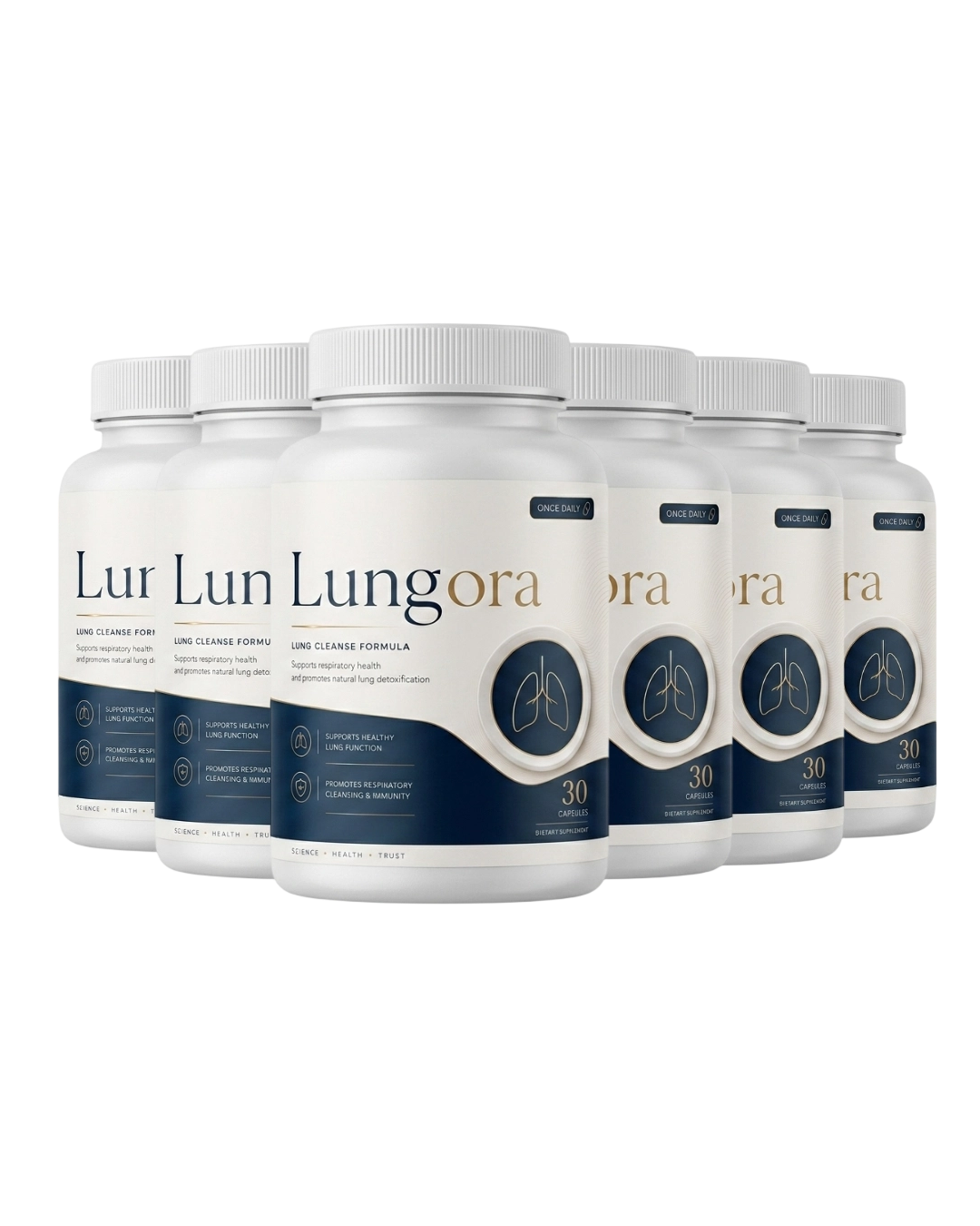 Lungora Best Value Package, 6 bottles