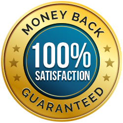 100% satisfaction, 60-day money-back guarantee